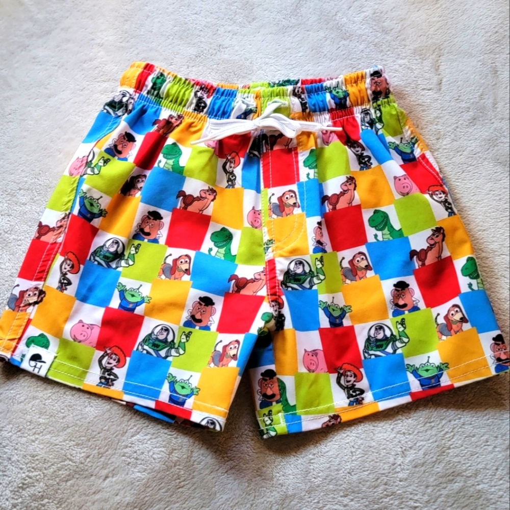 Toy story swim trunks-Boy 4/5T